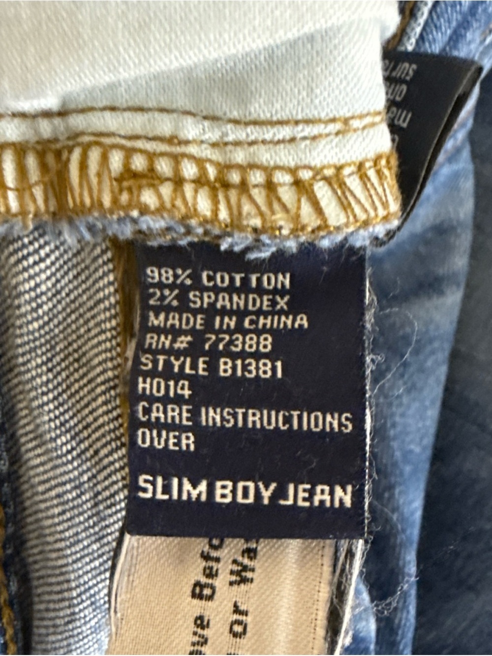 Madewell Jeans Women’s 26 The Slim Boy Jean Stretch Distressed Denim Straight - Picture 9 of 9